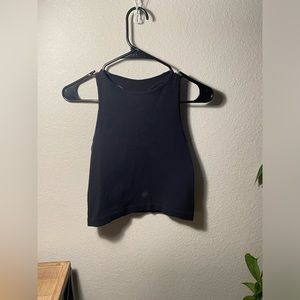 Black tank top